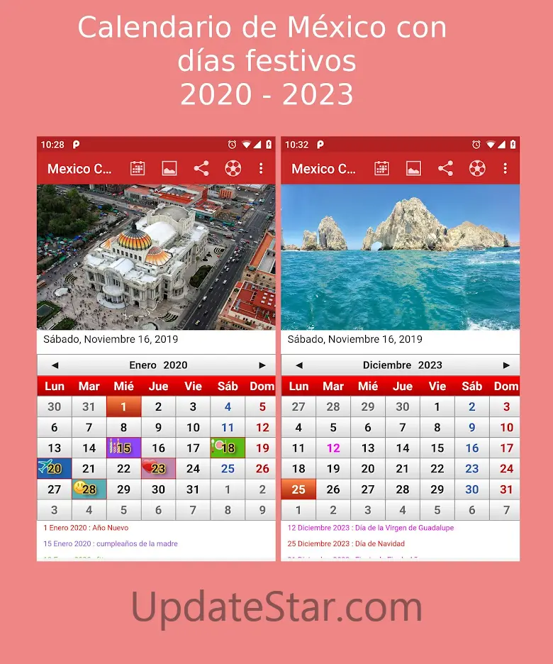 Mexico Calendario 2023 2.0.0