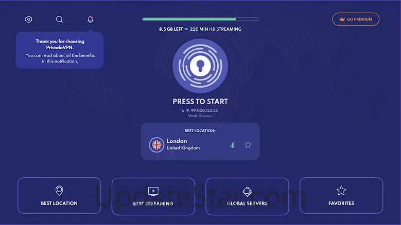 PrivadoVPN: Secure VPN & Proxy 3.15.805019689