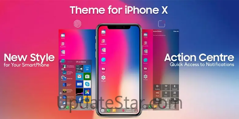 Phone X Theme For Computer Lau 2.3