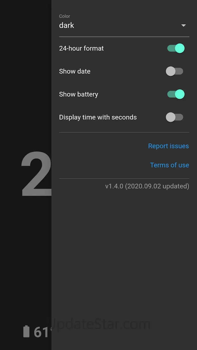 Digital Table Clock 1.11.1