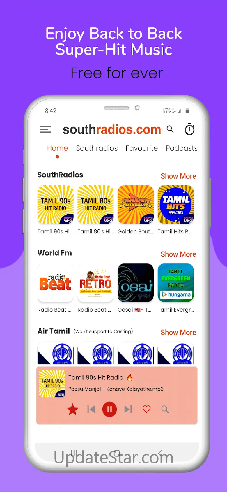Southradios Tamil FM Radio HD 8.0.2