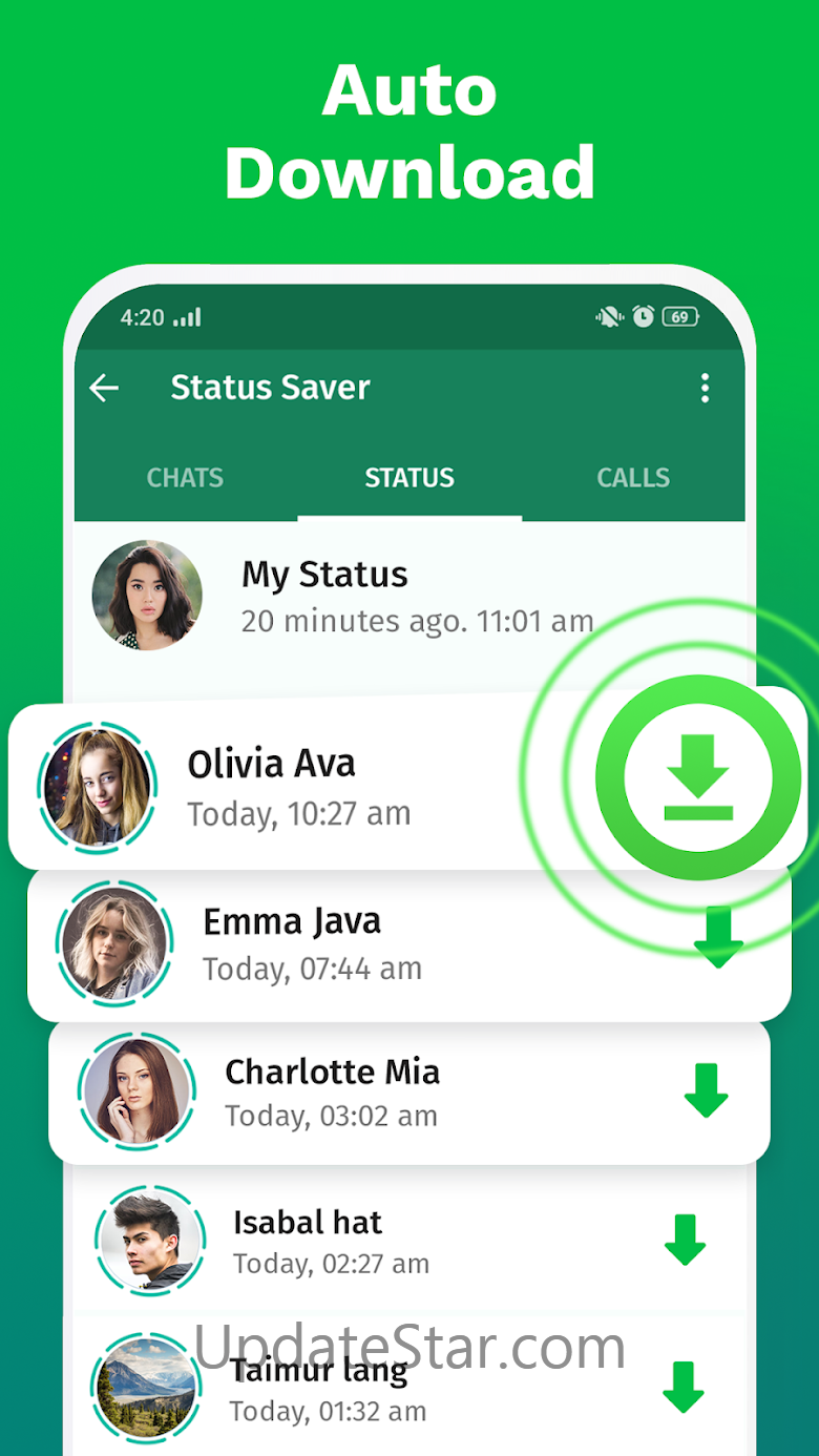 Status video saver for WA 1.6