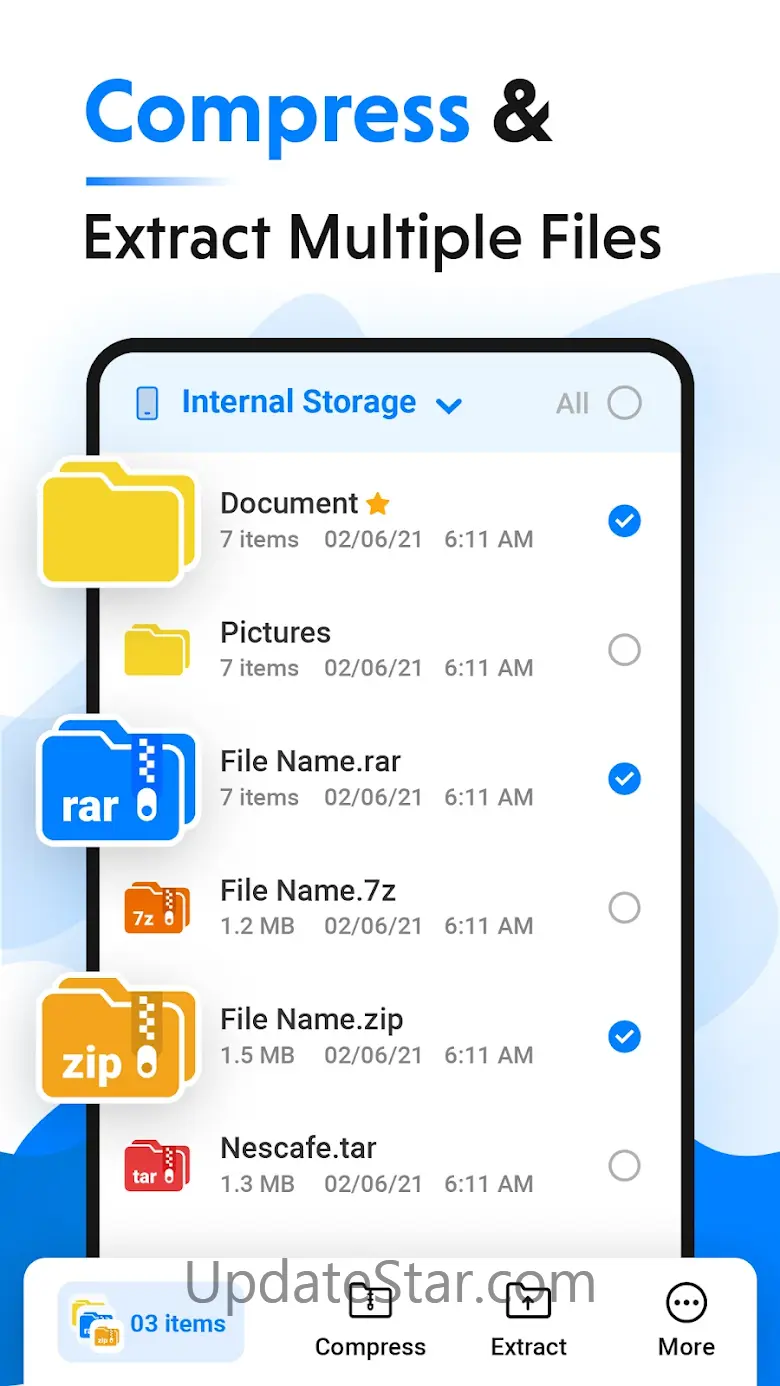 File Archiver - Extract, Unzip
