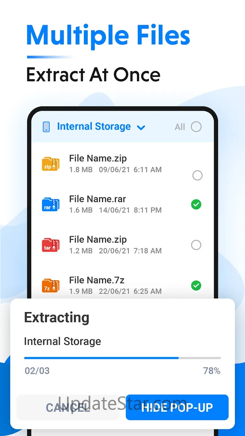 File Archiver - Extract, Unzip