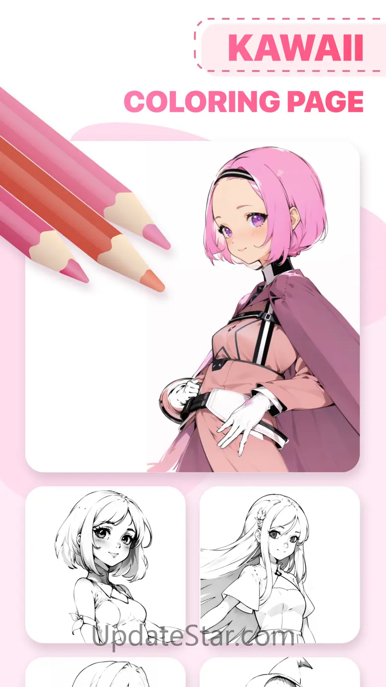 Drawing Anime - Kawaii Art 1.1.6