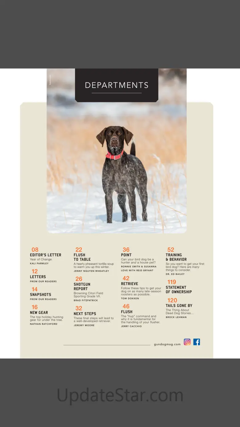 Gun Dog Magazine 3.5