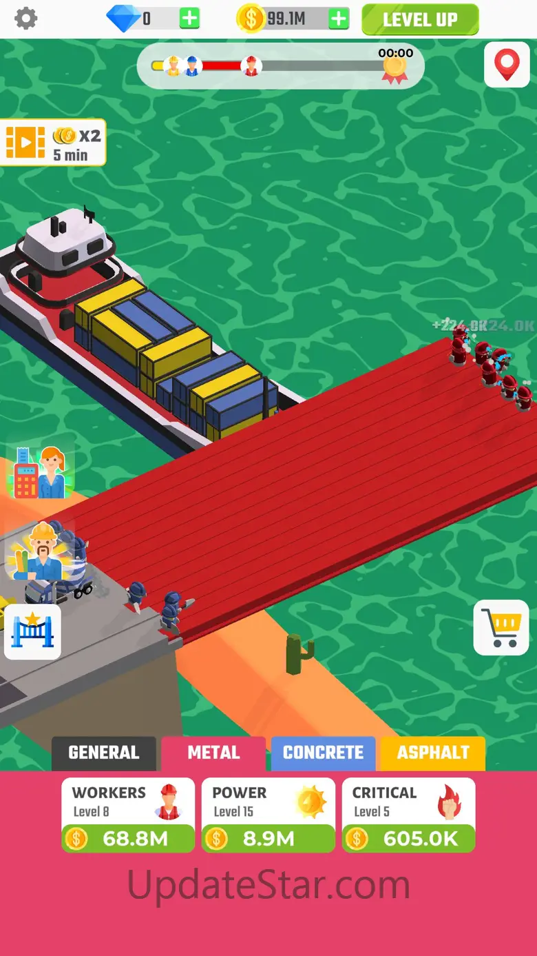 Bridge idle: Build simulator 3.0