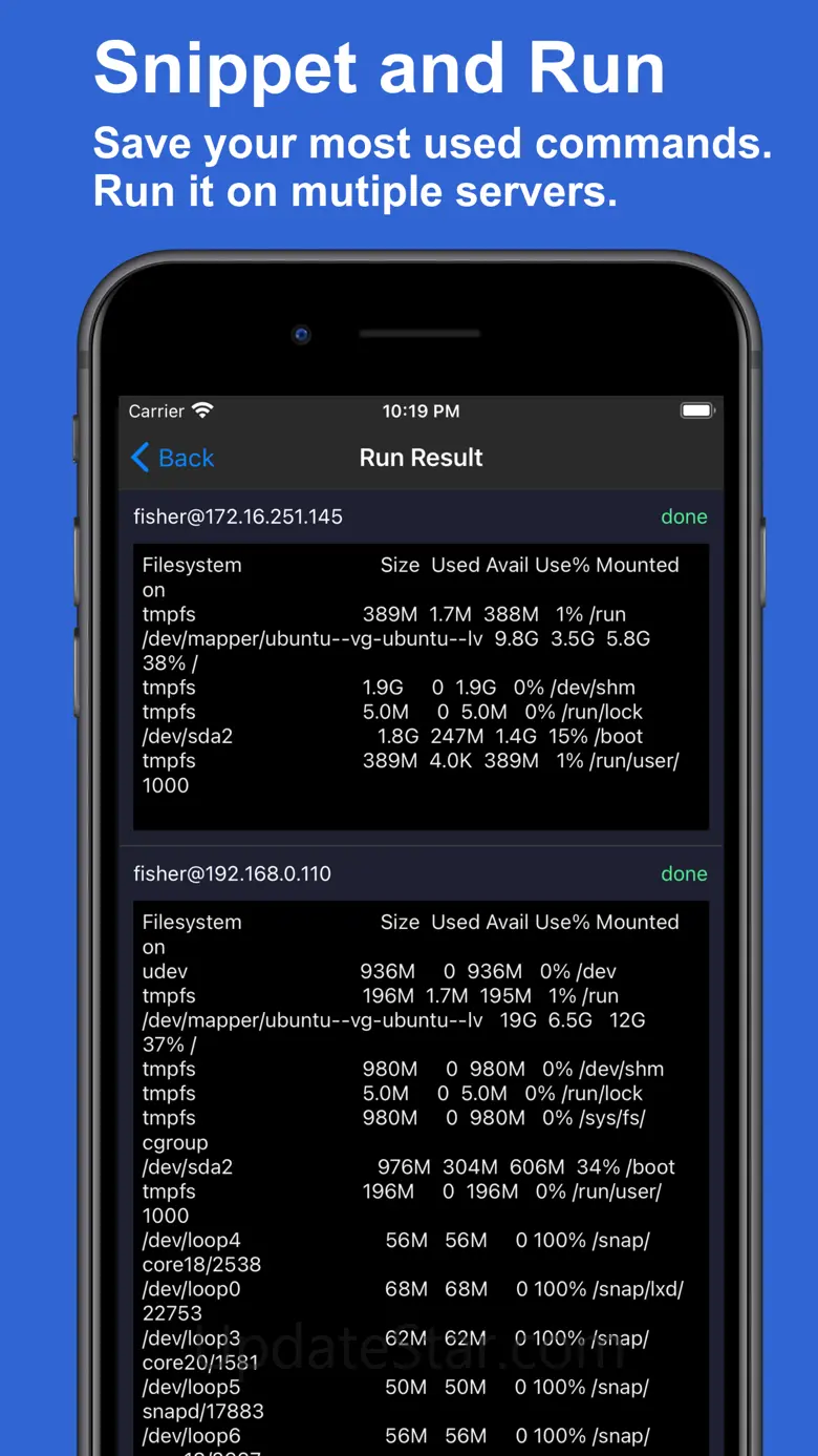 ServerDog: Status, Terminal 2.0.3