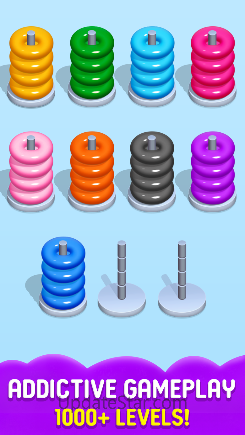Color Hoop Stack - Sort ring 1.8