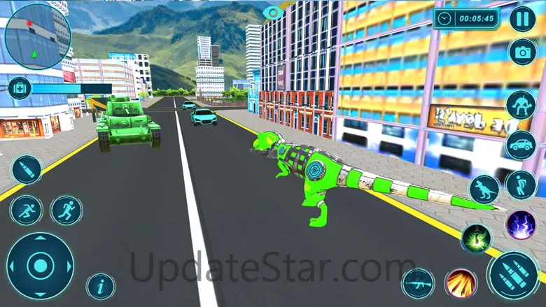 Dino Simulator Robot Battle 1.1(2)