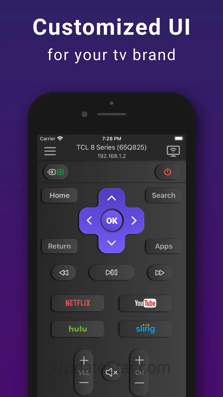 Remote Control for TV + 1.1
