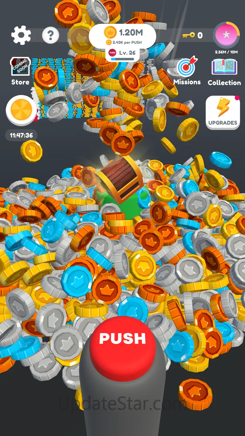 Idle Coin Button: Bitcoin game 2.2.3