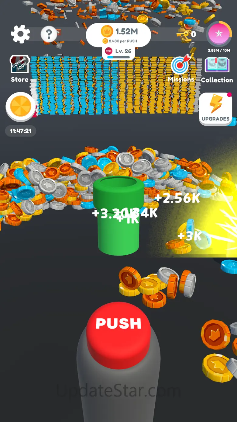 Idle Coin Button: Bitcoin game 2.2.3