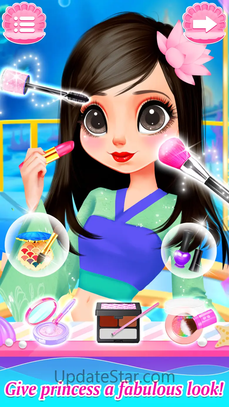 Princess Mermaid Makeup Games 1.3