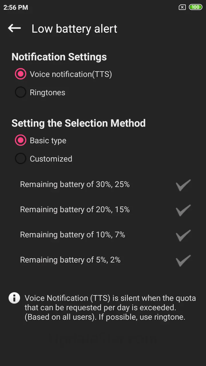 Battery Sound Alarm 1.4.4