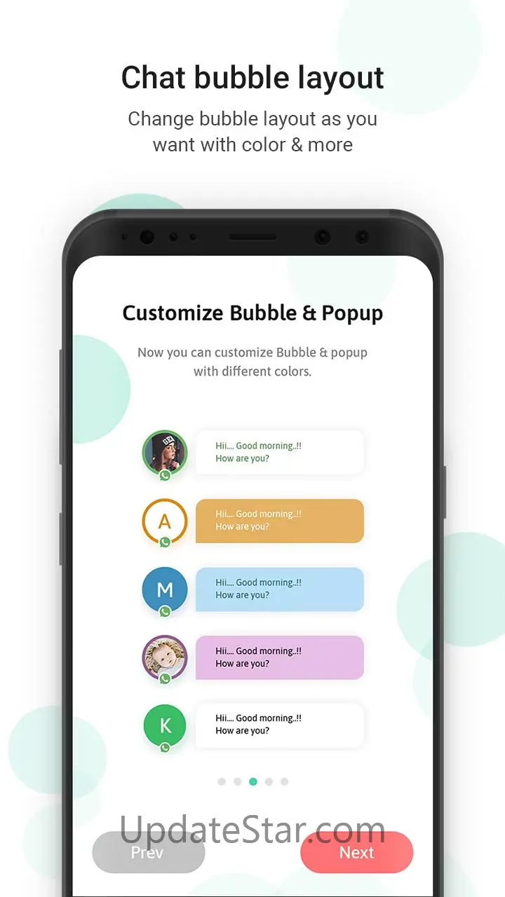 WA bubble for chat 13.0