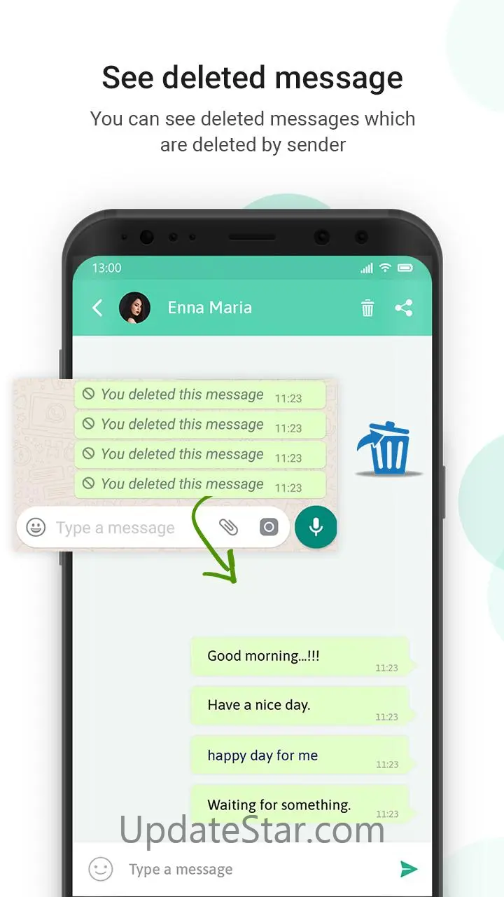 WA bubble for chat 13.0