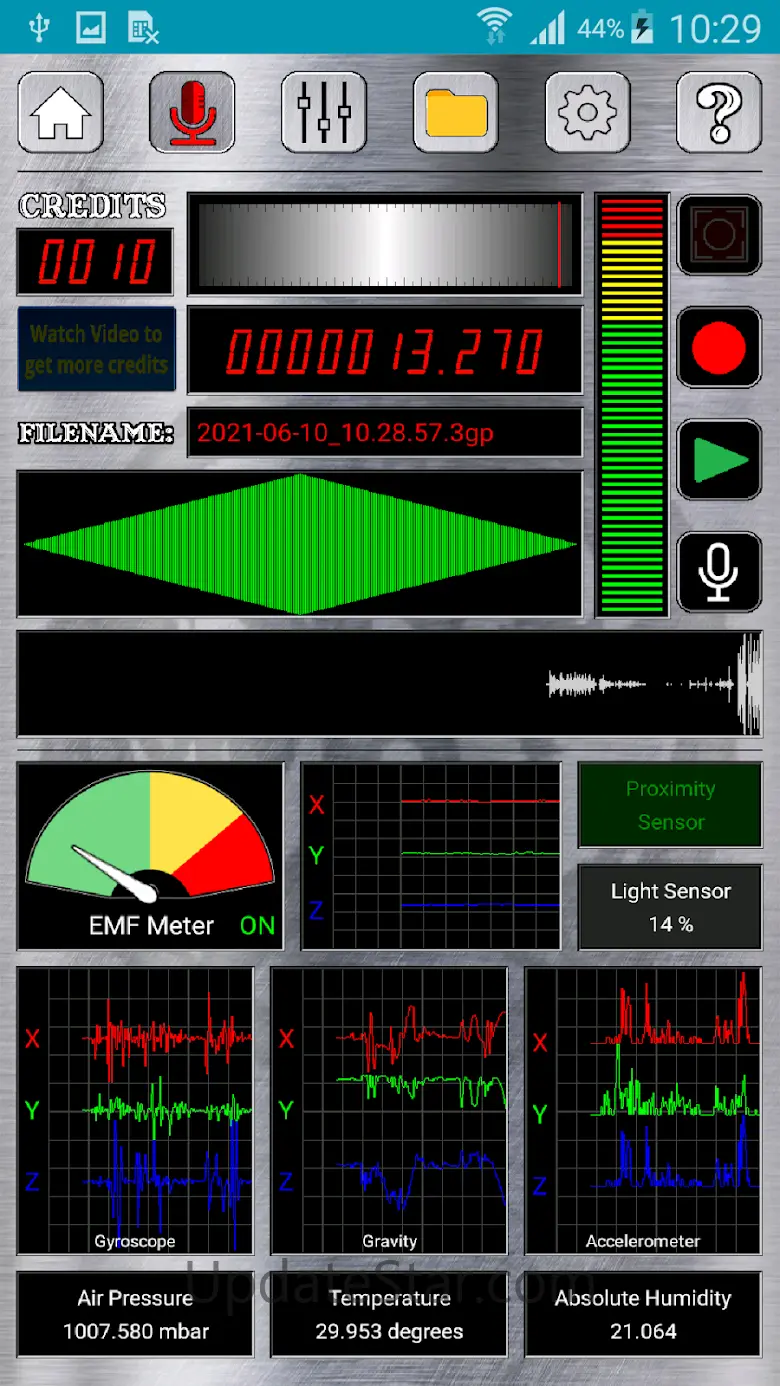 EVP Recorder - Spotted: Ghosts 8.0.19