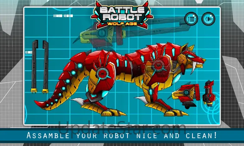 Battle Robot Wolf Age Assembli 1.0.5