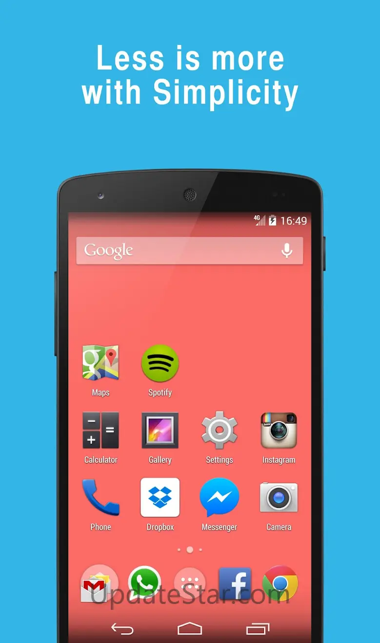 1 Color background: Simplicity 3.1