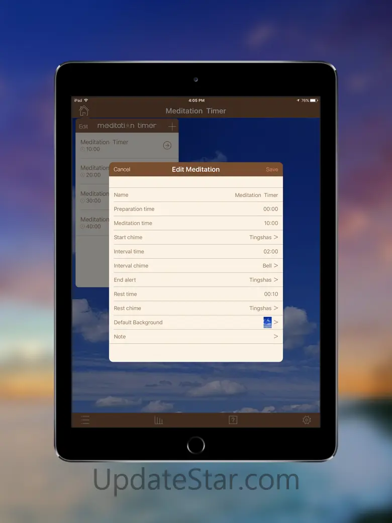 Meditation Timer Pro for iPad 6.0