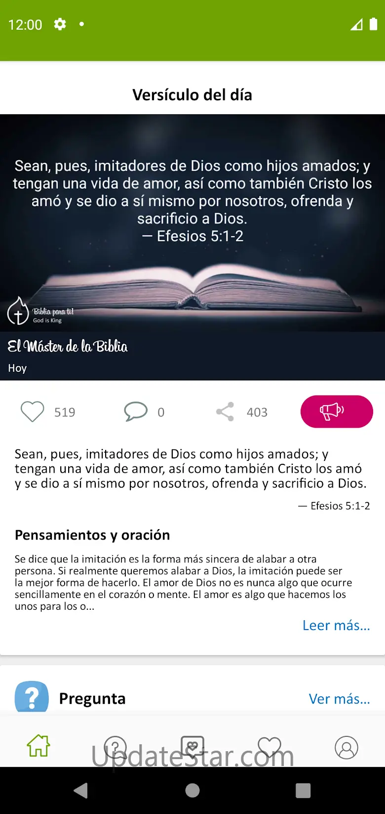 El Master de la Biblia Trivia 20.1.1