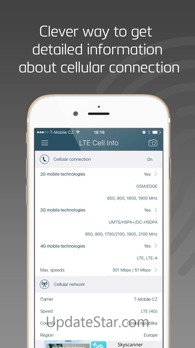 LTE Cell Info: Network Status 1.2.1