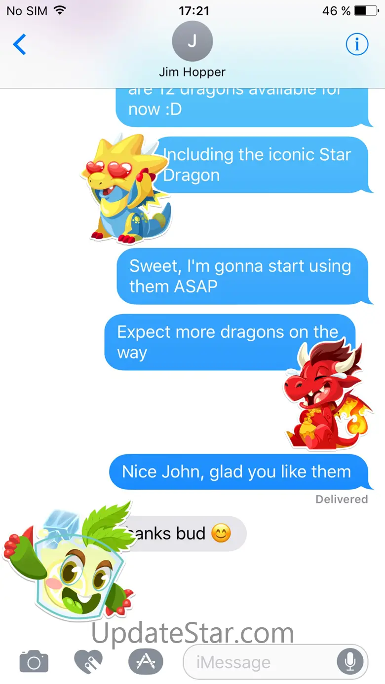 Dragon City Stickers 1.0