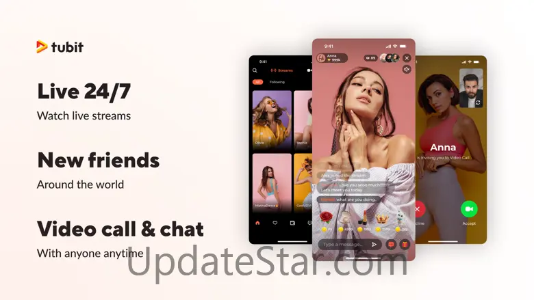 Tubit: Live Video Stream Chat 1.84.0