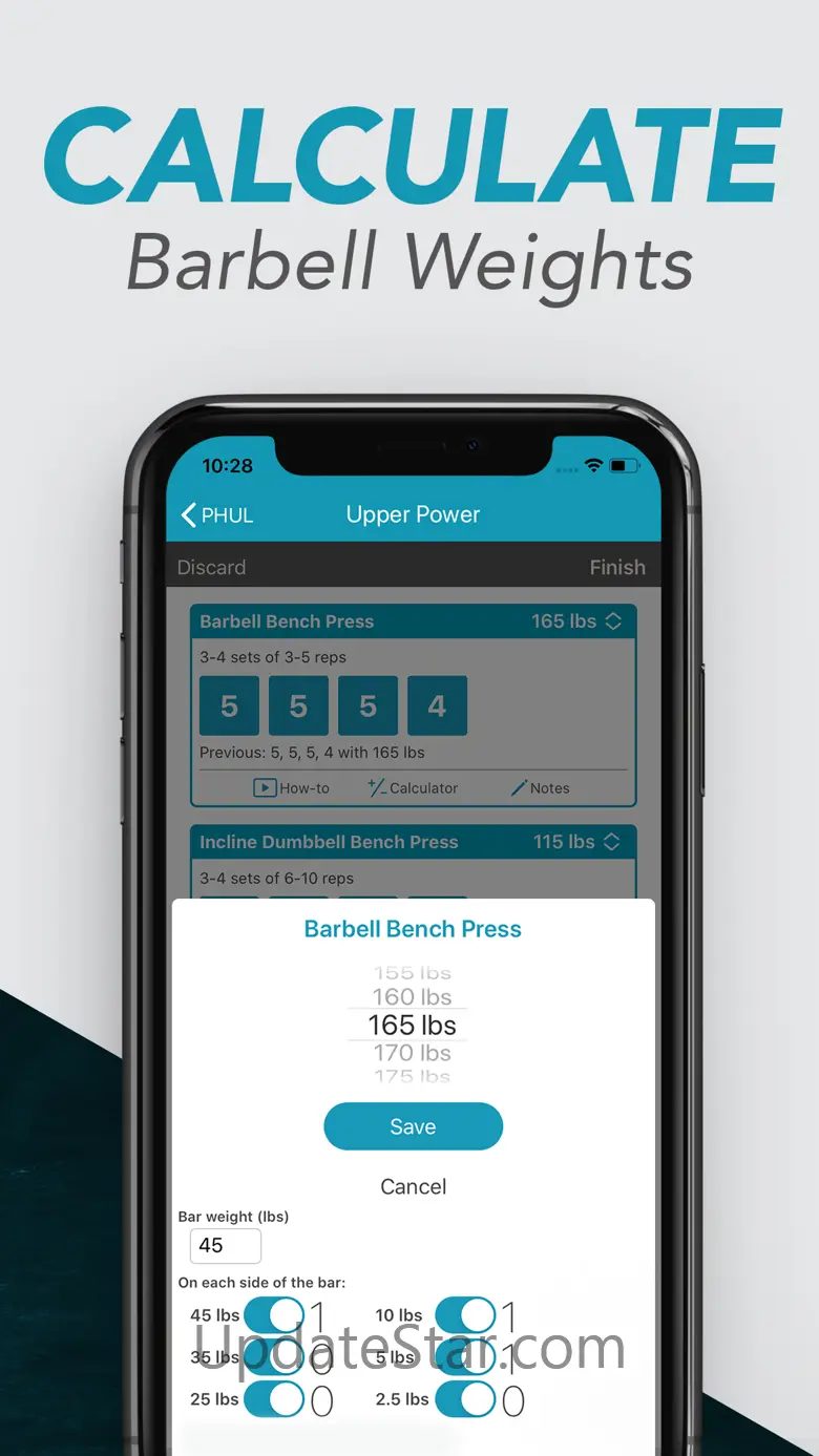 PHUL - Workout Tracker 12.4