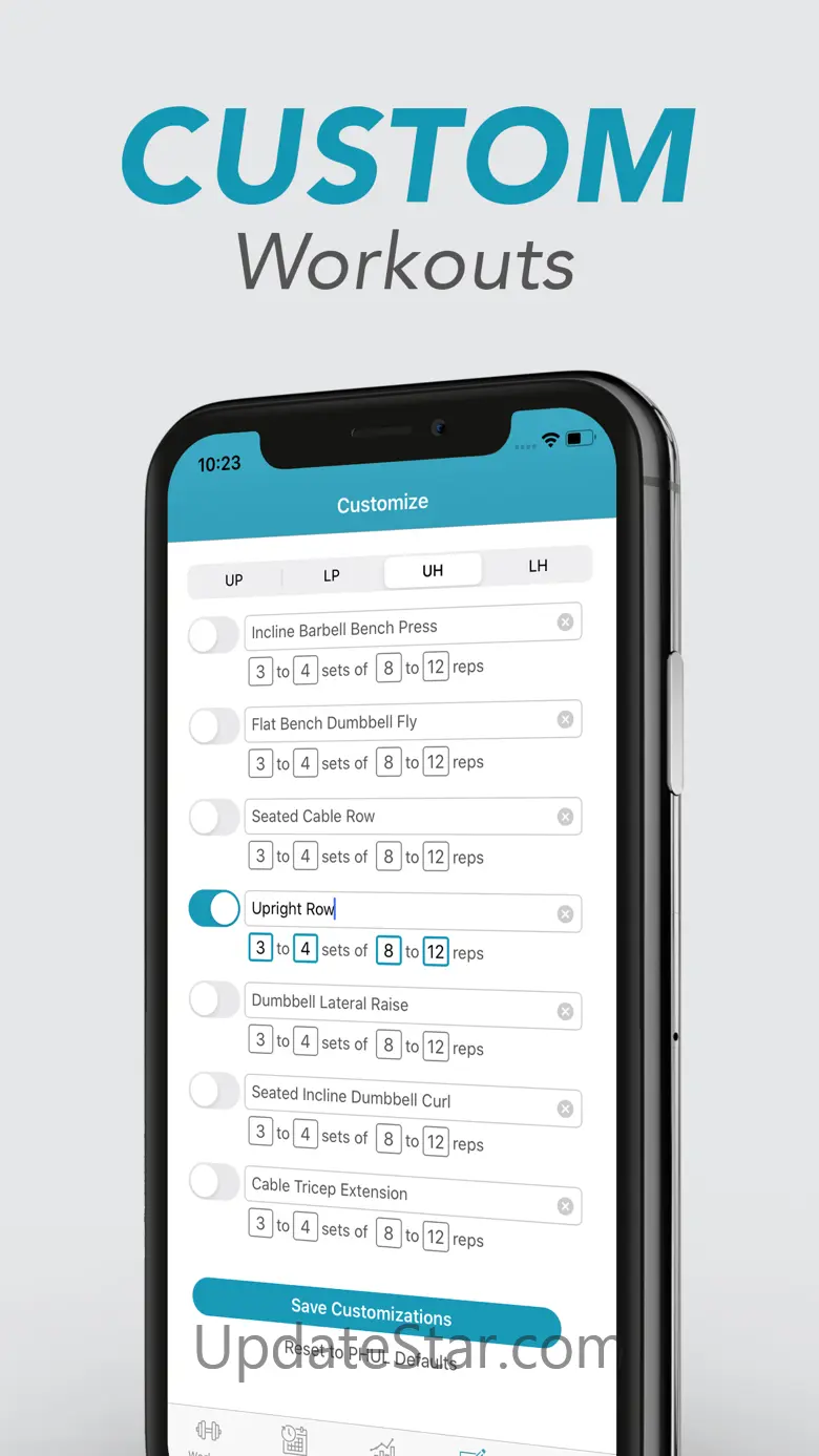 PHUL - Workout Tracker 12.4
