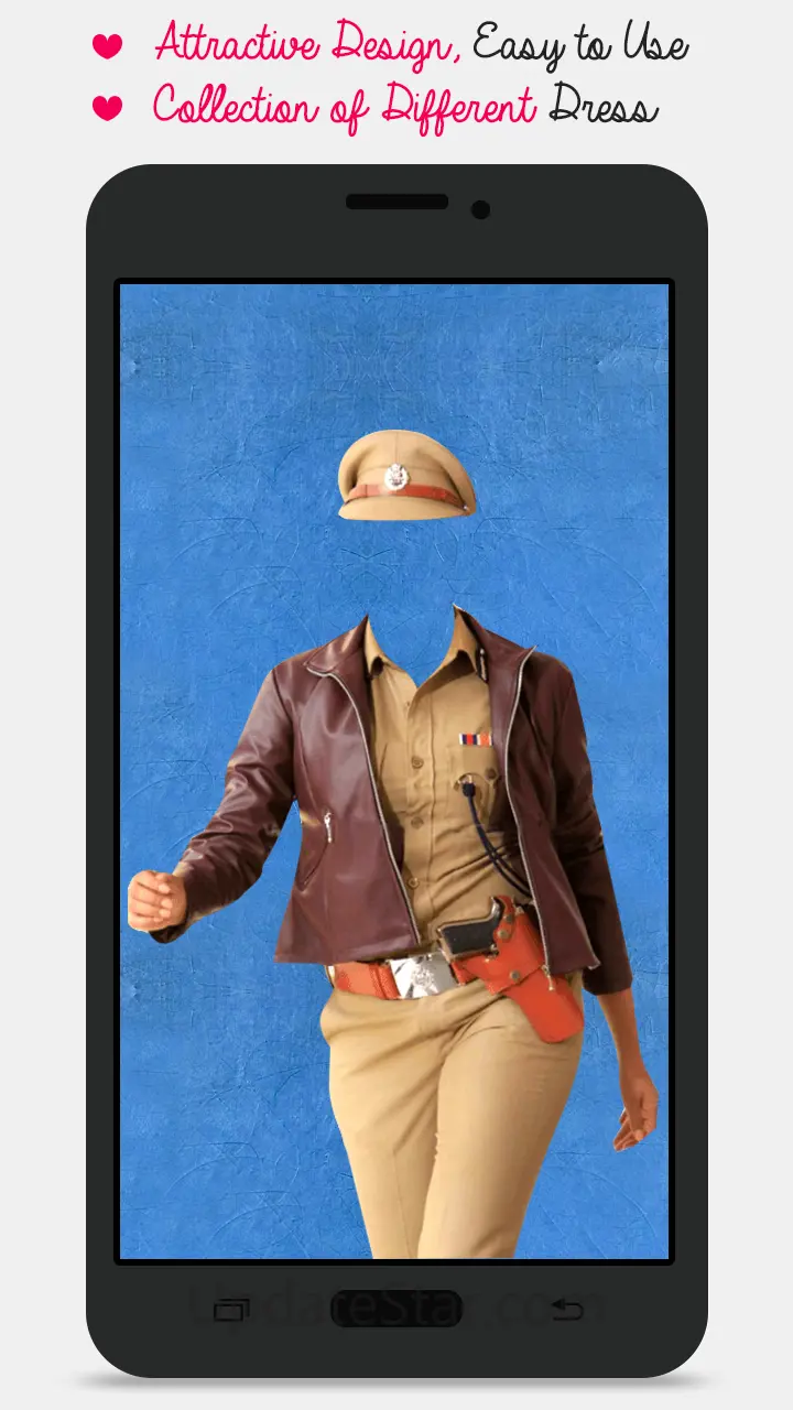 Police Suit Photo Maker-Woman 6.2