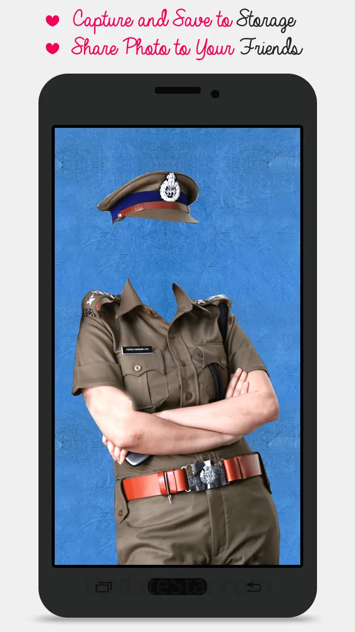 Police Suit Photo Maker-Woman 6.2