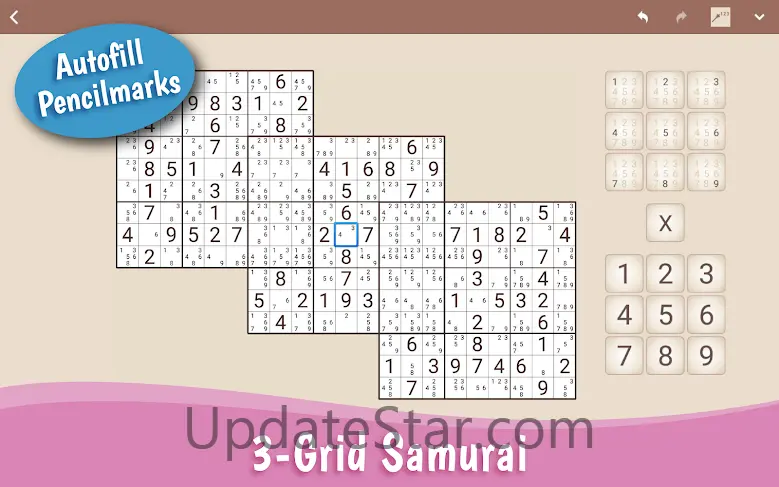 MultiSudoku: Samurai Puzzles 3.1