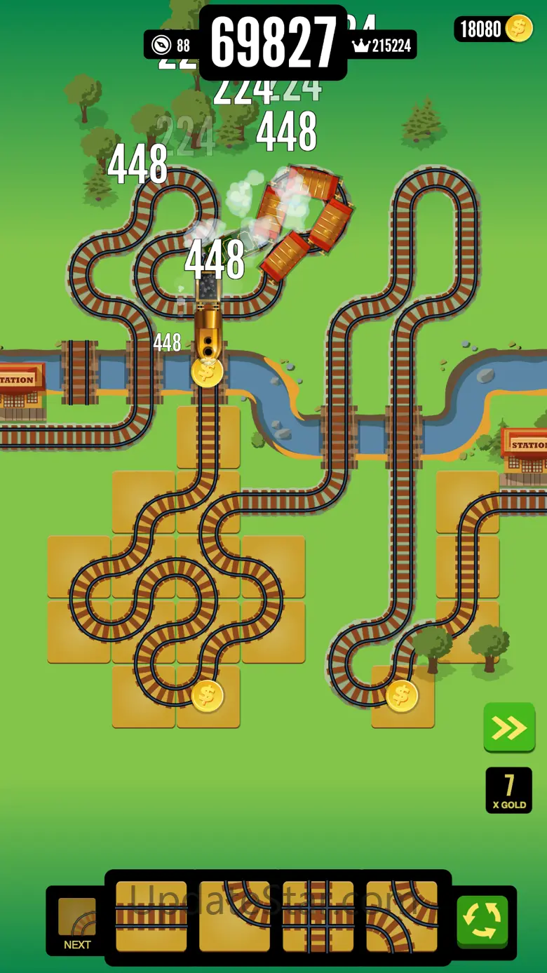 Gold Train FRVR - Railway Maze 1.7.10