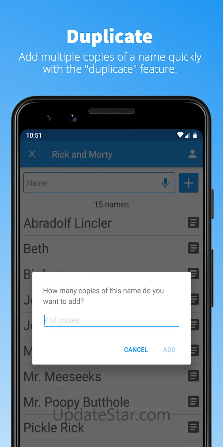 Random Name Picker - Raffles,  4.3.15
