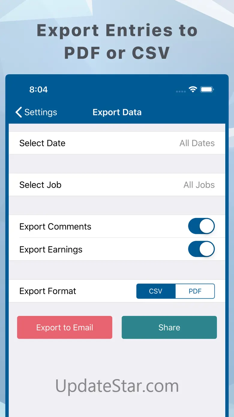 Hours and Pay Tracker: TimeLog 2.3