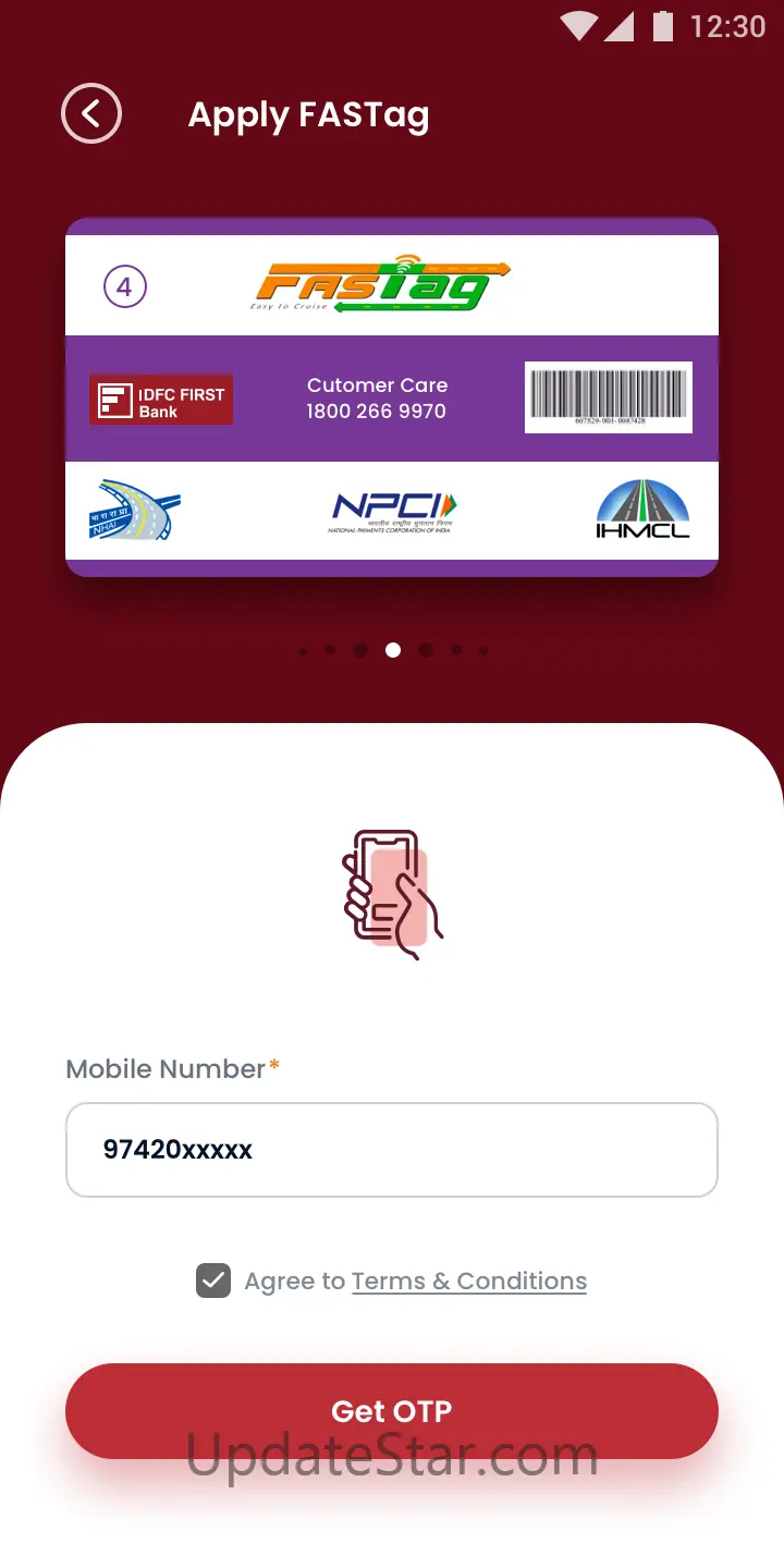 IDFC FIRST Bank FASTag 1.0.56