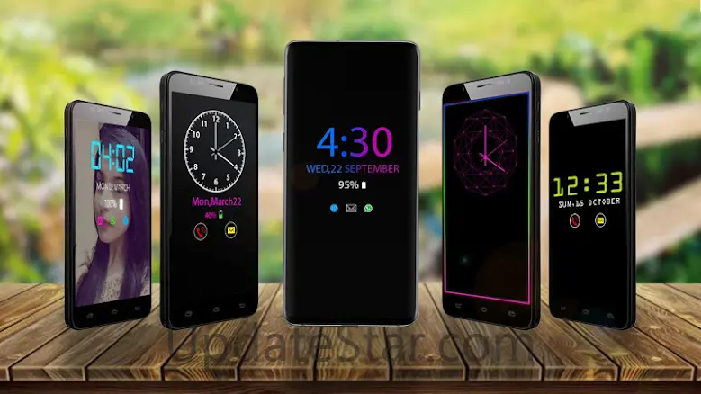 always on display clock screen 5.0