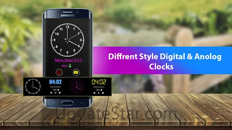 always on display clock screen 5.0