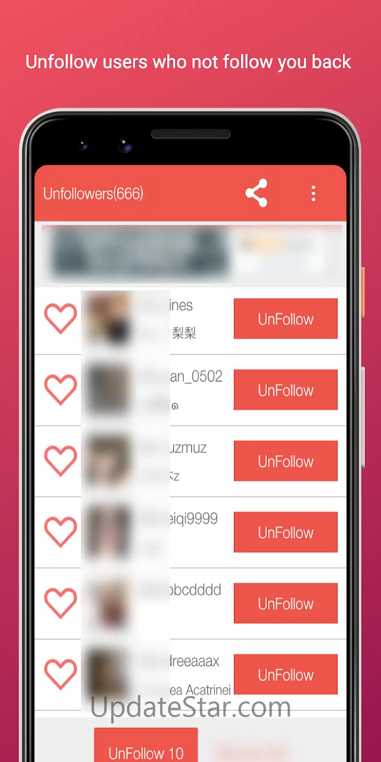 Unfollow Users - Unfollower 2.4.0