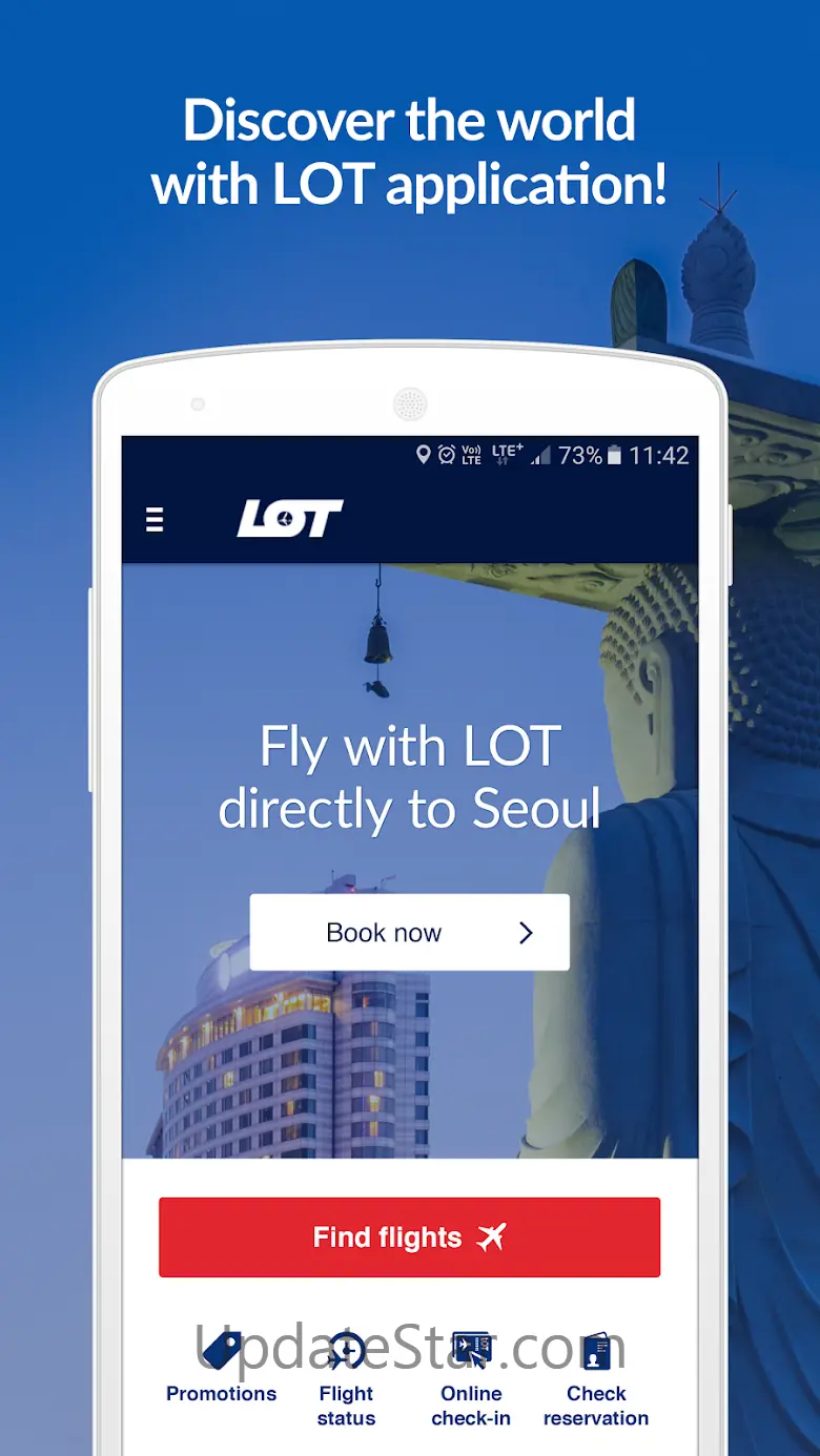 LOT - flight tickets, check-in 2.2.0