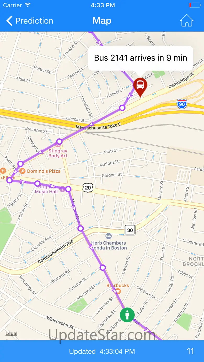 Where's my MBTA Bus? 2.4