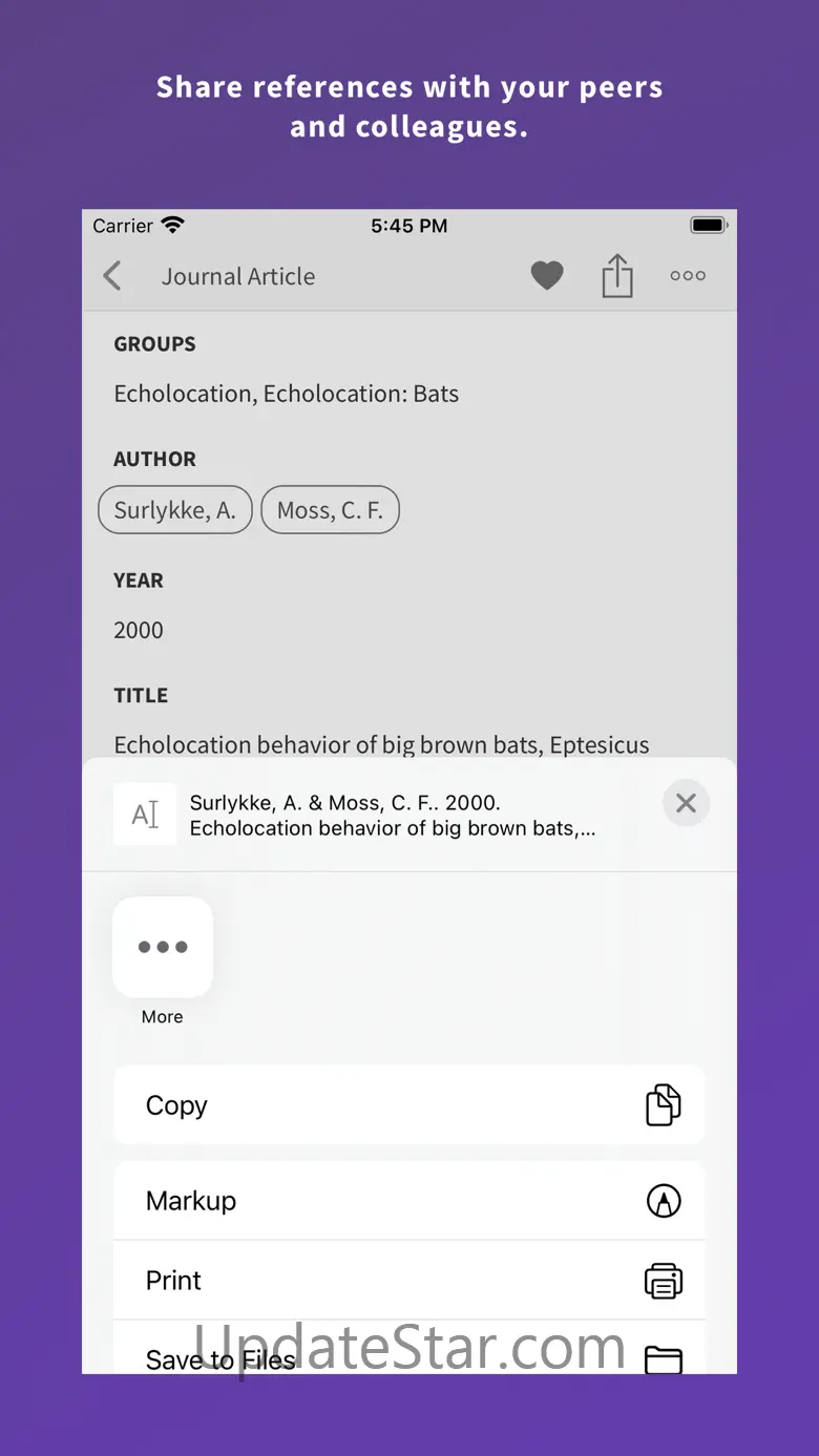 EndNote 21.3.0.17918