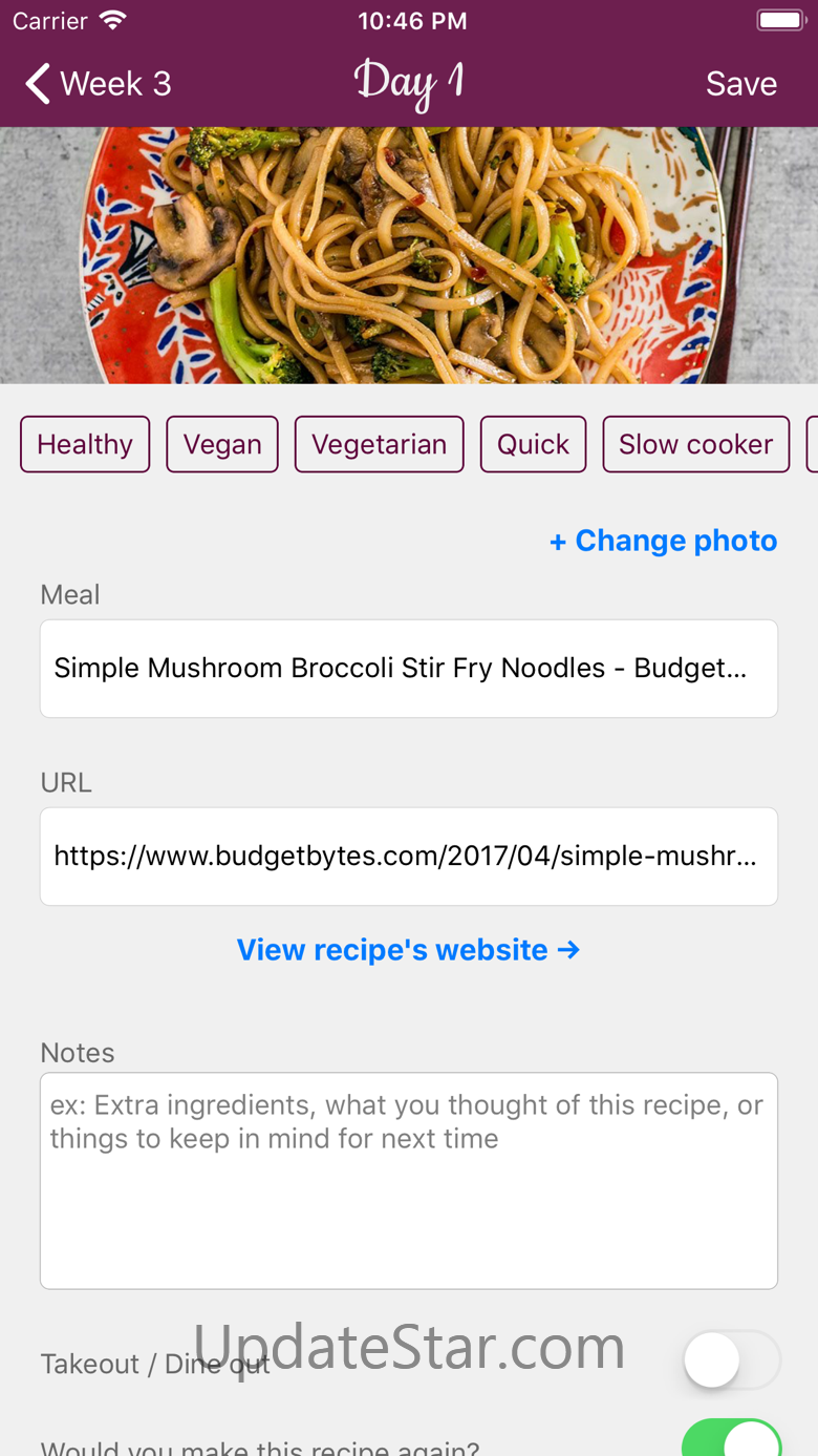 Weekly Chefs - Meal planner 1.12.1