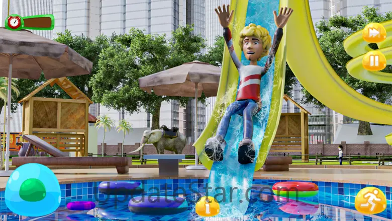 Uphill Water Slide Theme Park 1.0.2