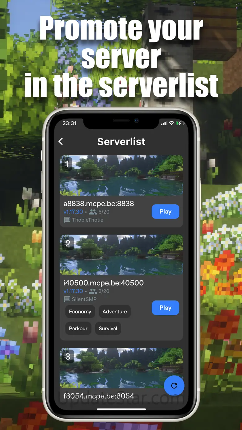 MCPE Hosting: Minecraft Server 4.0.0
