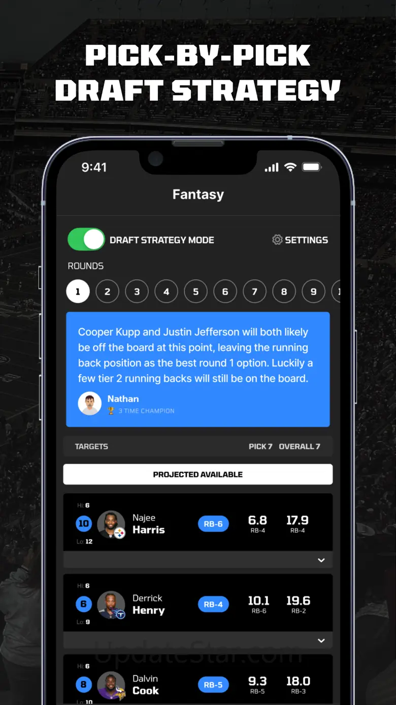 PFF: Fantasy, Betting, News 1.34.0