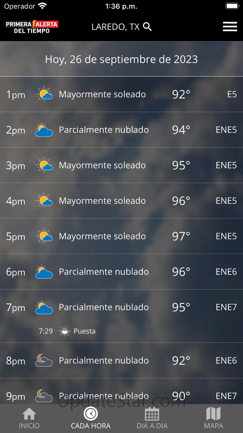 Primera Alerta del Tiempo 5.15.404