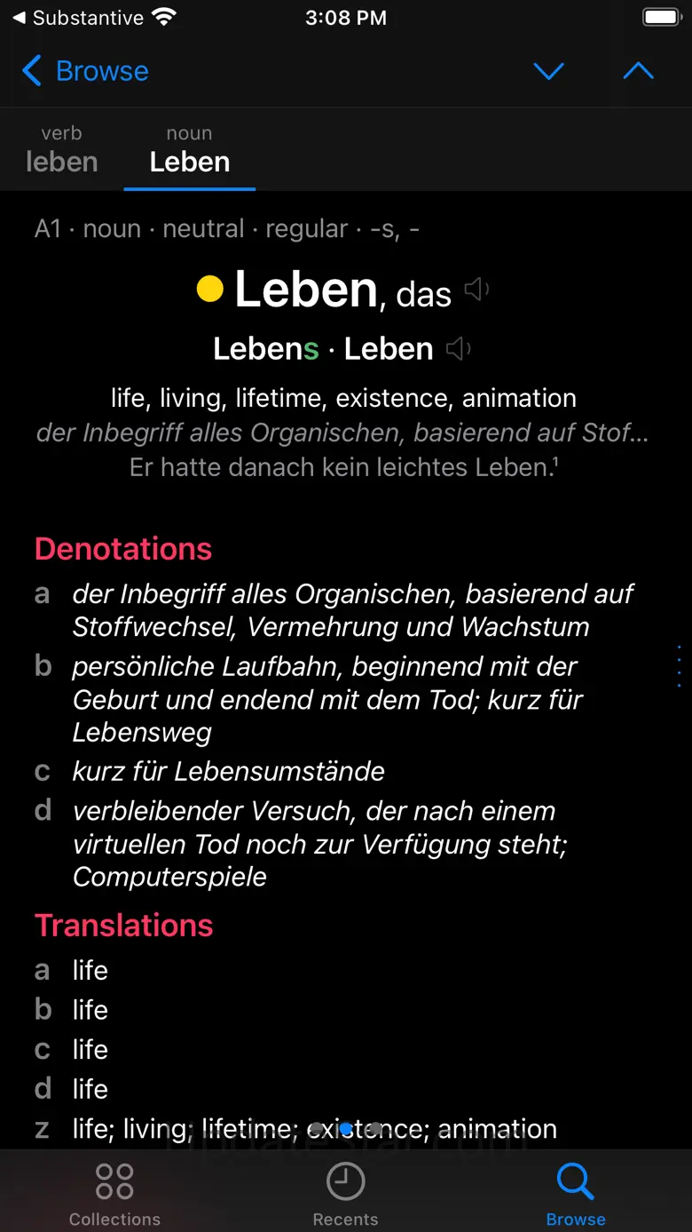 Dictionary German 1.0